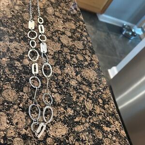 Elegant Silver Chain Necklace